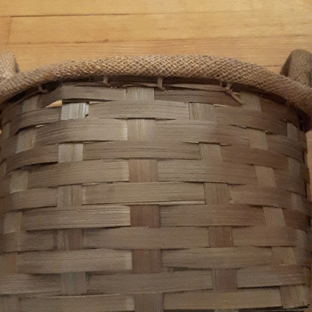 Painted Grapes Basket